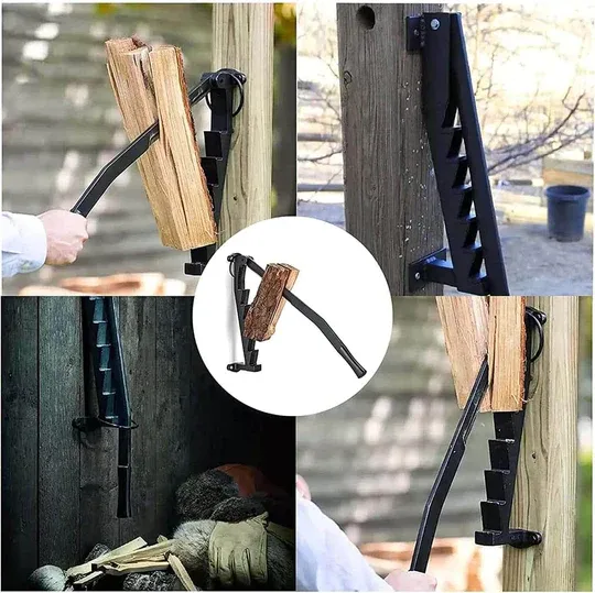 LogMaster ergonomiška sienine malkų skaldyklė LogMaster ergonomiška sienine malkų skaldyklė